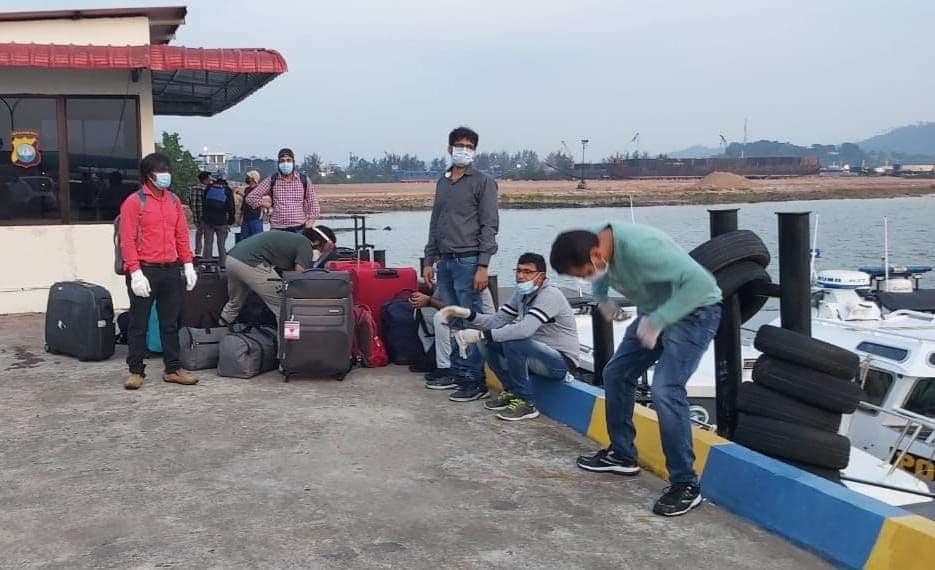 12 WN India Diamankan Polda Kepri di Tengah PPKM Level 4