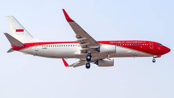 Tuai Kontroversi, Pesawat Kepresidenan Ganti Cat