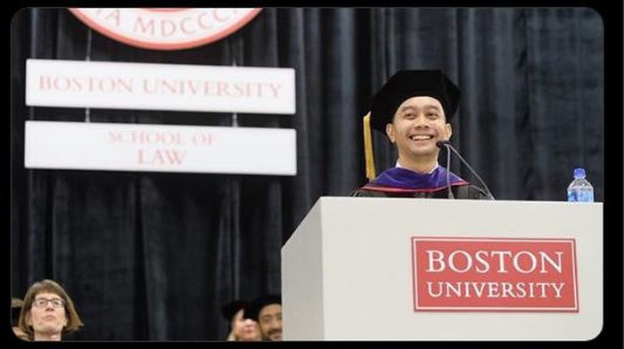Sosok Abdul Gafur, Lulusan Boston University di Instagram Sri Mulyani