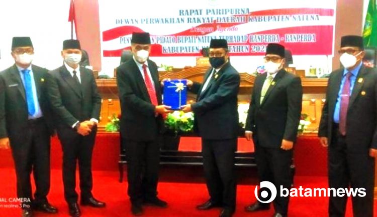 Bupati Natuna Usulkan 6 Ranperda Baru ke DPRD, Ini Daftarnya