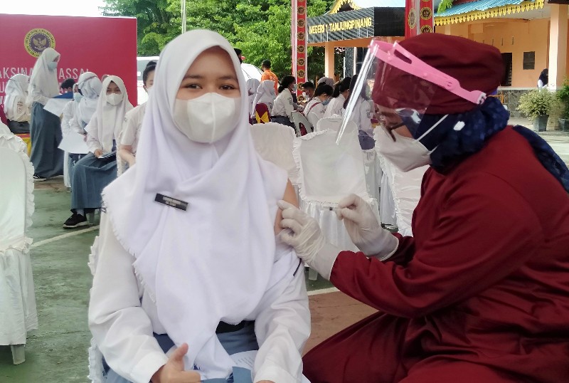 10.252 Anak di Tanjungpinang Sudah Divaksin Covid-19