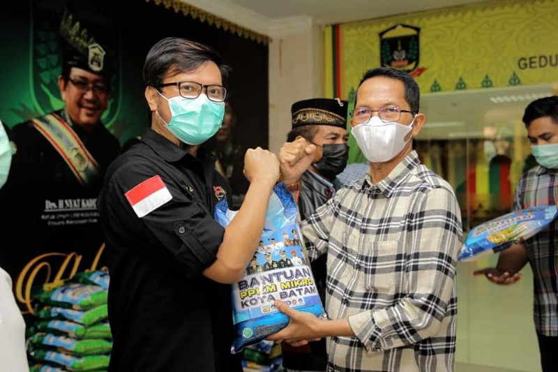 Pelaku Seni dan Ekraf di Batam Dapat Bantuan Sembako dari Pemerintah