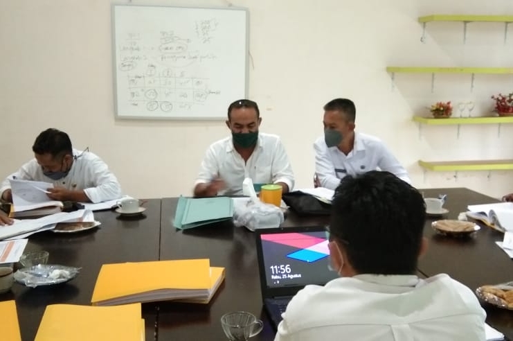 Sekcam Panggil Desa se-Lingga Timur Verifikasi SPJ ADD dan DD 2021