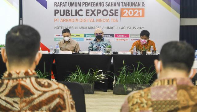 RUPS dan Pubex 2021, PT Arkadia Digital Media Tbk (DIGI) Ungkap Inisiatif Baru