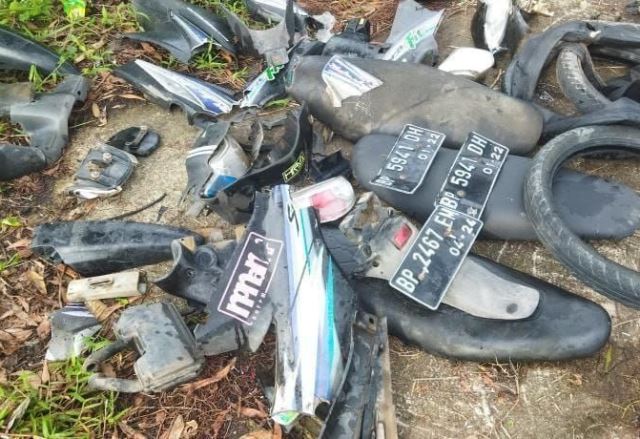 Temuan Tumpukan Onderdil Motor di Tanjunguma, Polisi: Belum Ada Laporan Kehilangan