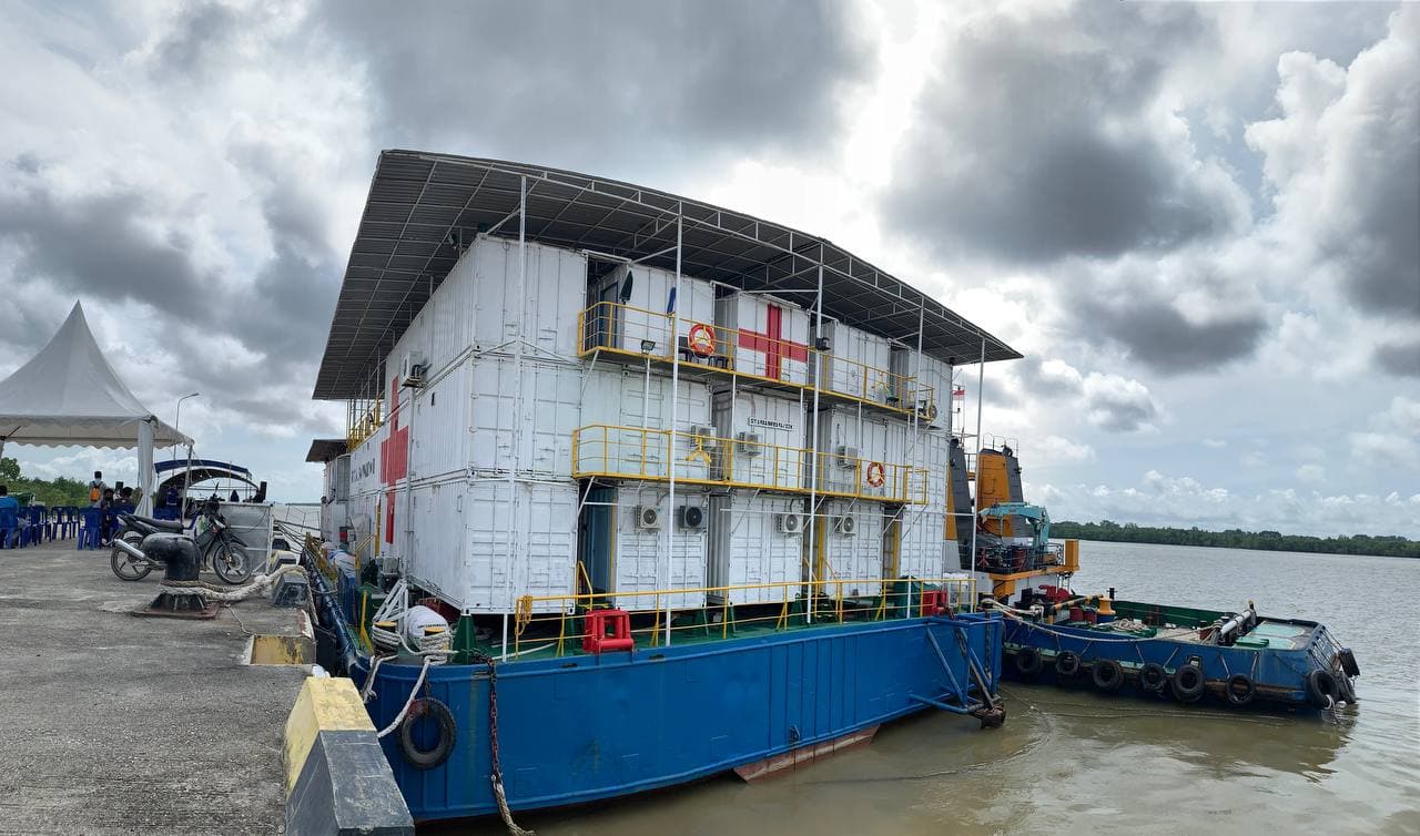 RS Apung Nusa Waluya Layani 5.366 Pasien Gratis Selama di Karimun