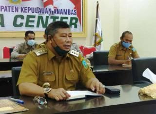 Kondisi Lemah Bupati Anambas Positif Covid, Dirujuk ke Batam Hari Ini