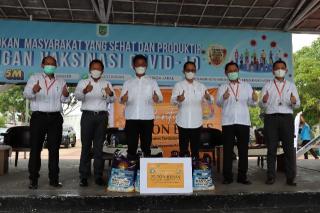 PLN Batam Beri Bantuan 25 Ton Beras untuk Warga Terdampak PPKM