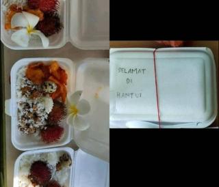 Nakes di Karimun Diteror Kiriman Makanan Bercampur Tanah Kuburan