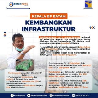 INFOGRAFIS: BP Batam Kembangkan Infrastruktur Demi Datangkan Investasi