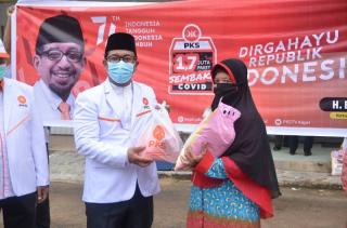 PKS Kepri Salurkan Program 1,7 Juta Paket Sembako Covid-19 di Batam