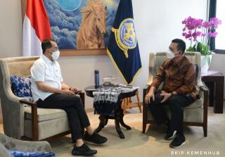 Temui Menhub, Ansar Bahas Kelanjutan Tiga Proyek Infrastruktur di Kepri