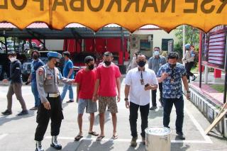 Polisi Musnahkan 717,24 Gram Sabu-sabu Tangkapan Dua Lokasi di Batam