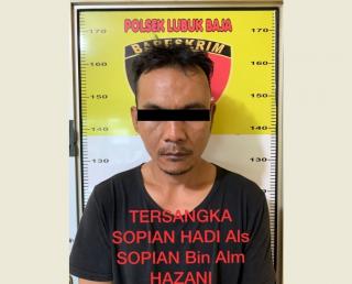 Sopian Diringkus Polsek Lubuk Baja Gegara Tadah Motor Curian