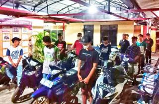 Belasan Remaja Terjaring Balap Liar di Kijang Bintan