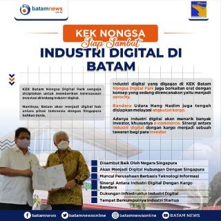 INFOGRAFIS: KEK Batam NDP Siap Sambut Industri Digital