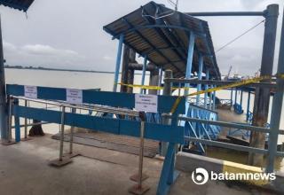 Tiang Pancang Ambruk, Pelabuhan Tanjung Harapan Selatpanjang Ditutup