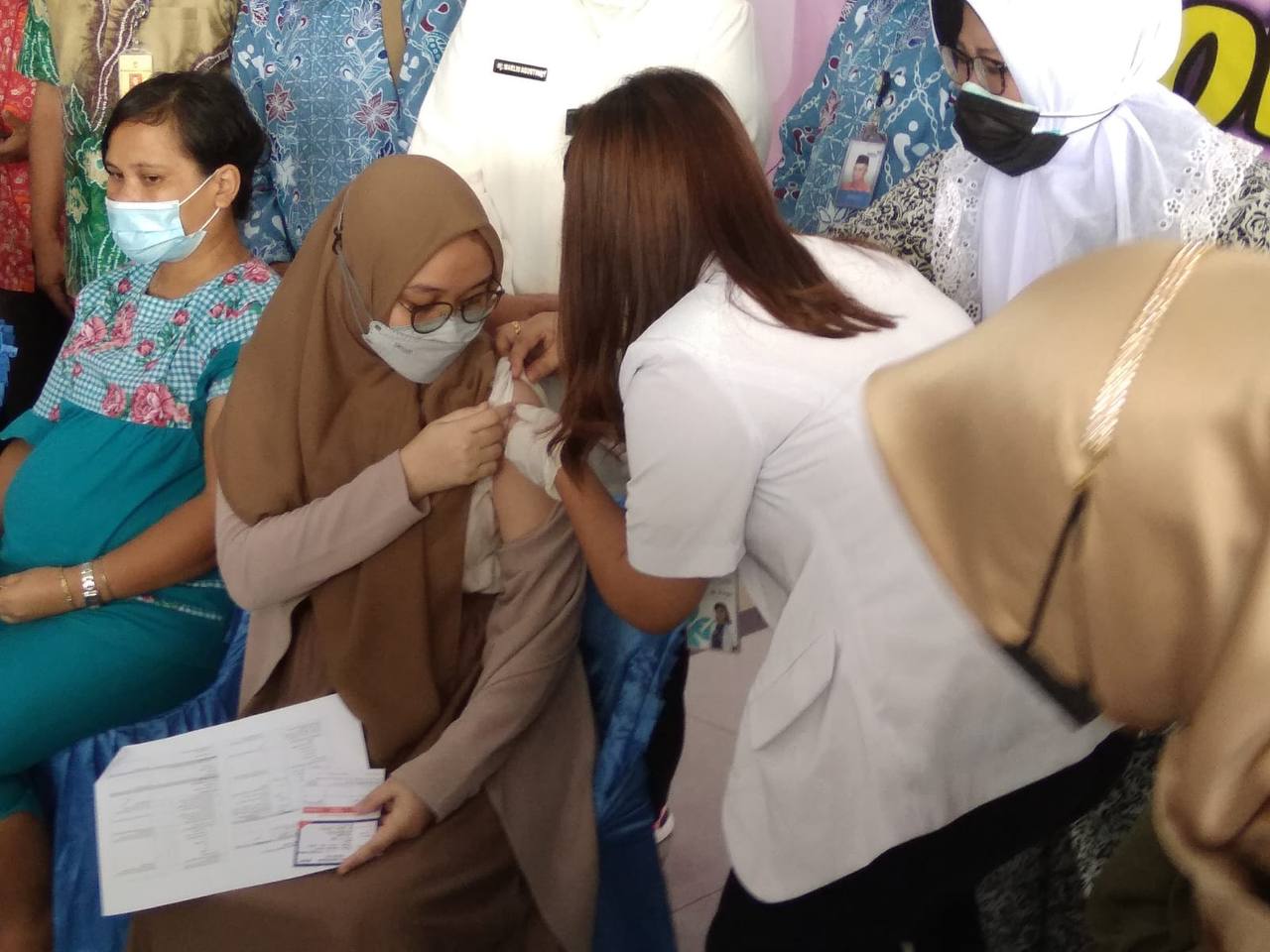 Ibu Hamil di Batam Mulai Disuntik Vaksin Covid-19