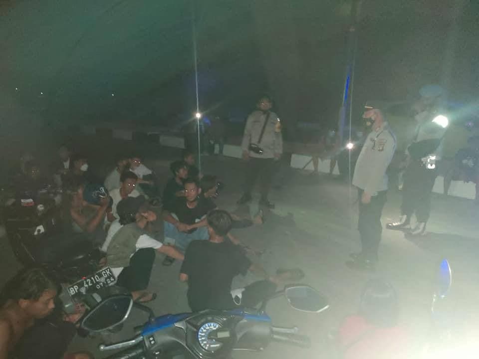 Polisi Buru Remaja Balap Liar di Karimun, 13 Kendaraan Diamankan