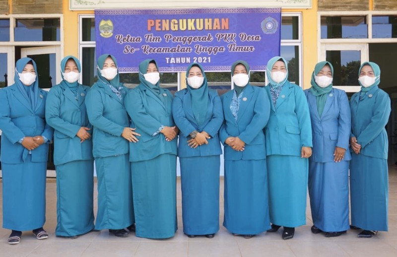 Maratusholiha Nizar Ingin PKK Lingga Timur Lebih Produktif