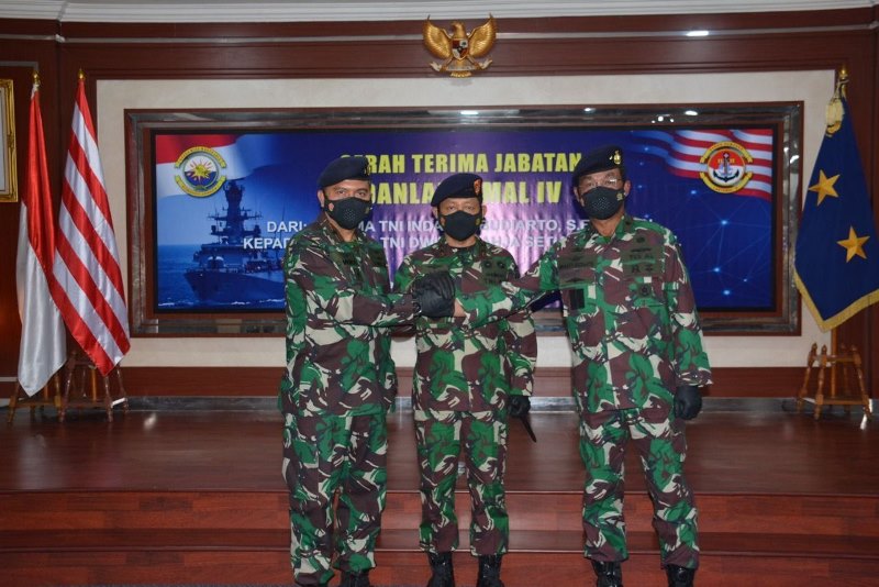 Dwika Tjahja Setiawan Jabat Komandan Lantamal IV Tanjungpinang