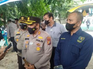 Polres Gandeng PWI Vaksinasi 1.000 Lebih Warga Meranti
