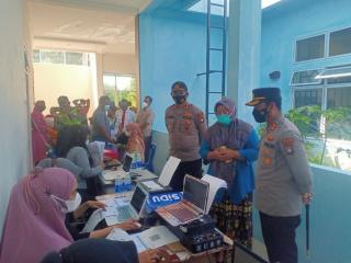 Kapolres Bintan Ingatkan Puskesmas: Jangan Ada Vaksin KadaluwarsaÂ