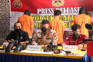 Polisi Ringkus Kawanan Curanmor Batam Usai Jual Sparepart di FB