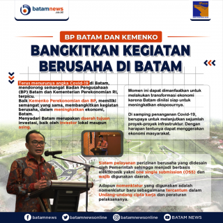 INFOGRAFIS: Bangkitkan Kegiatan Berusaha di Batam