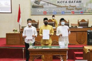 Pemko Batam Sampaikan Rancangan APBD 2022 Rp 3,4 Triliun
