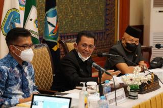 Bappenas Datang, Gubernur Ansar Minta Usulan Proyek Infrastruktur Kepri Disetujui