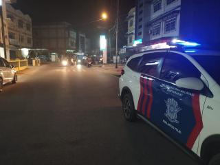 Razia Balap Liar di Bintan, Belasan Remaja Dihukum Dorong Motor