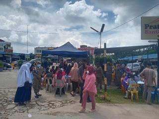 Razia Prokes dan Antigen Massal di Tiban Center, 3 Orang Positif Covid
