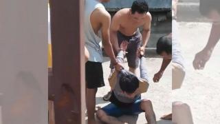 Pelaku Curanmor Tertangkap dan Diseret Warga di Batuaji