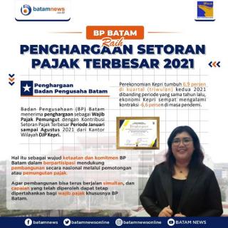 INFOGRAFIS: BP Batam Penyetor Pajak Terbesar