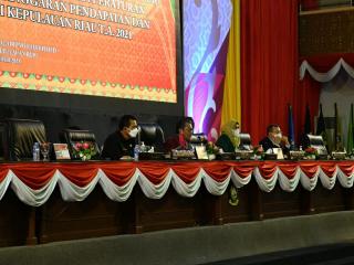 APBD Perubahan Kepri 2021 Disahkan Rp 3,918 Triliun