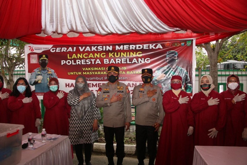 PPKM Level II, Kapolres Imbau Warga Batam Tak Euforia