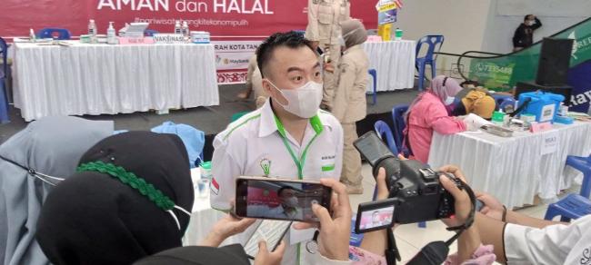DPD Asparnas Gelar Vaksinasi Pfizer Perdana di Kepri