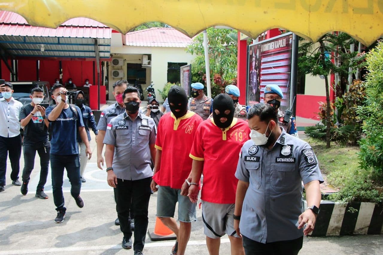 Polisi Sita 2 Kg Sabu-sabu Siap Edar dari Pengedar di Bengkong Batam