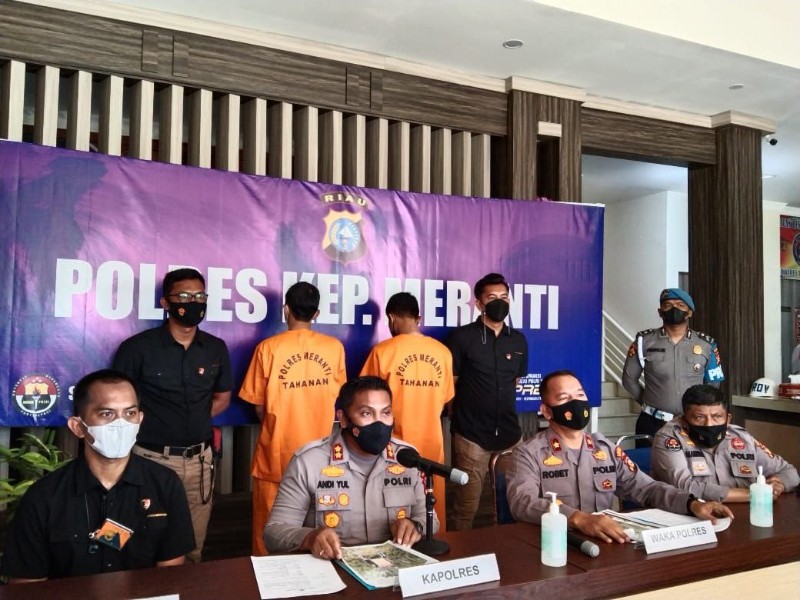 Mantan Kades dan Bendahara Desa di Meranti Ditahan Kasus Tipikor