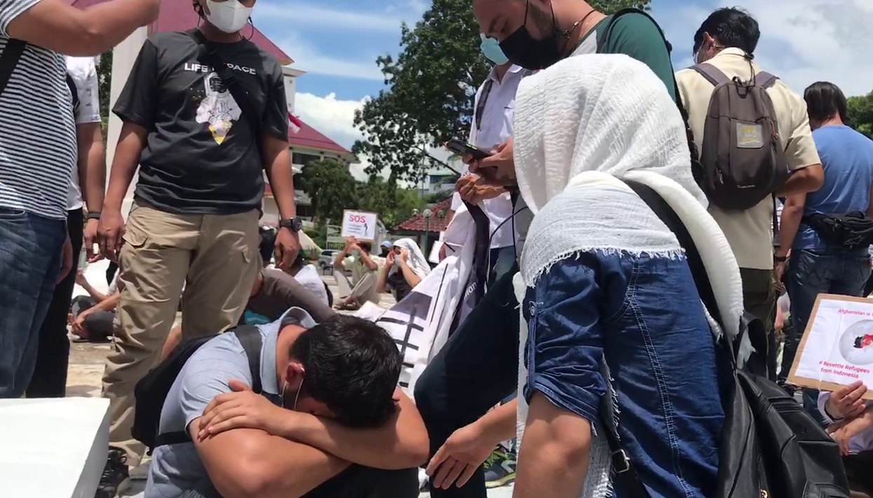 Nangis hingga Teriak-teriak, Pengungsi Afghanistan di Batam Mengaku Depresi