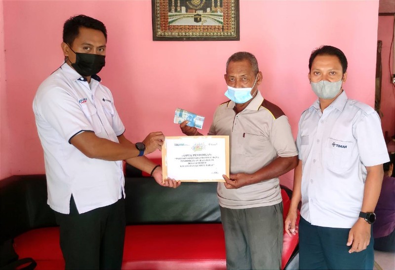 PT Timah Bantu Biaya Pendidikan Remaja Karimun ke Yogyakarta