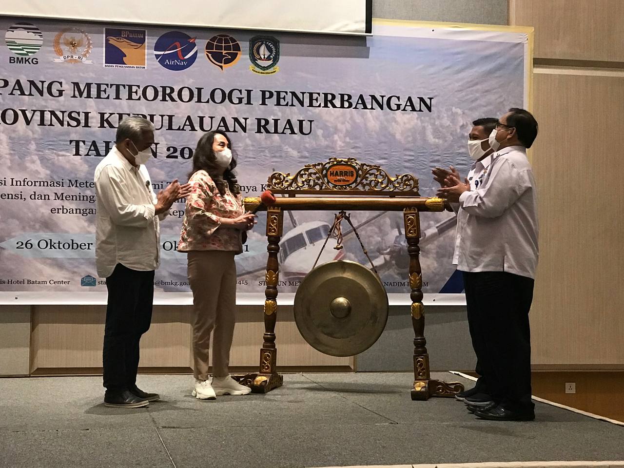 BMKG Gelar Sekolah Lapang Meteorologi Penerbangan di Batam