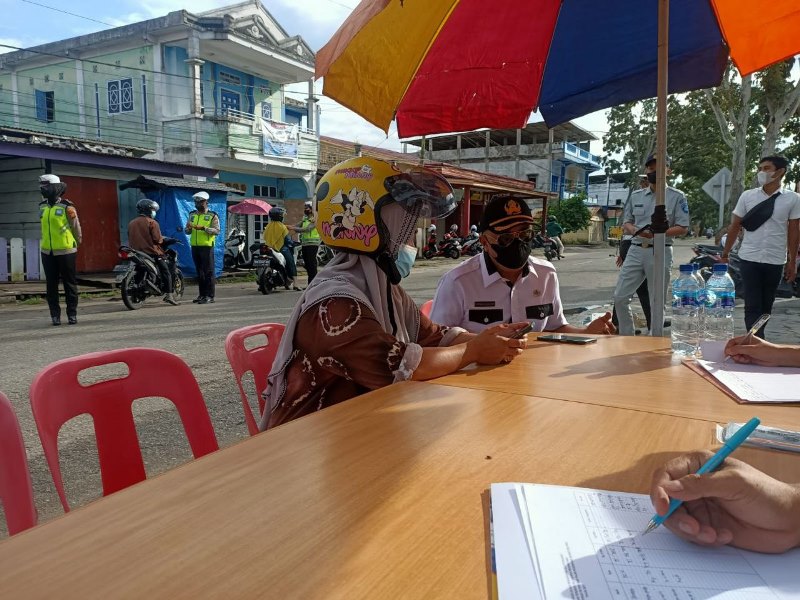 Puluhan Kendaraan Tunggak Pajak di Meranti Terjaring Razia