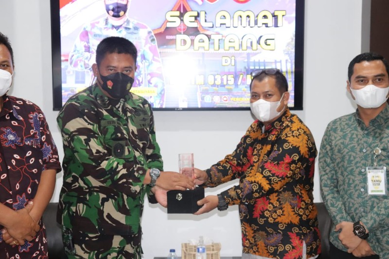 Bawaslu Datangi Kodim 0315/Bintan Bahas Sinergi Pemilu-Pilkada