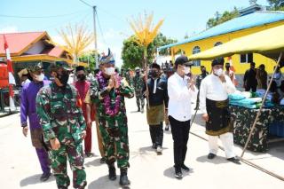 Tim Wasev Mabes TNI AD Tinjau Lokasi TMMD Ke-112 di Batam