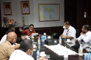 Ansar Curhat ke Inampa terkait Pengelolaan Industri Maritim Kepri