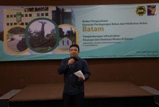 BP Batam Paparkan Pembangunan Infrastruktur Lewat Sharing Session