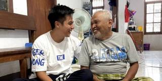 Penampakan Baim Wong Akhirnya Minta Maaf ke Kakek Suhud