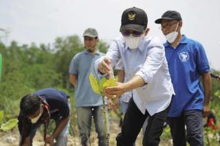 Amsakar Ajak Warga Jaga Kelestarian Hutan Mangrove di Batam